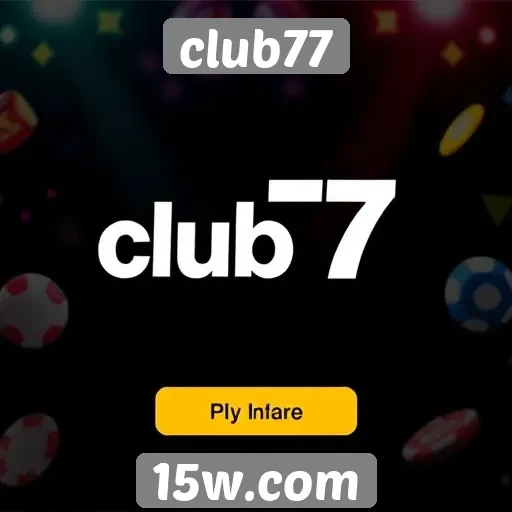Promoções e bônus exclusivos do site Club77